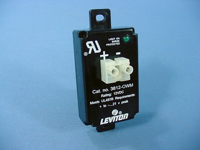 Leviton built-in surge suppressor protector 12VDC