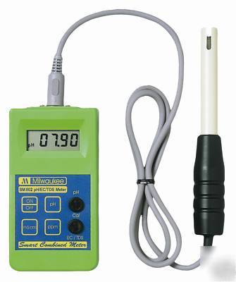 Milwaukee SM802 smart ph/ec/tds combined meter/tester