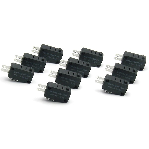 New 10X AC250V microswitches micro switch no lever 