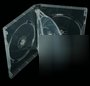 New 50 top quality rare 22MM 6 dvd case super clear MH6