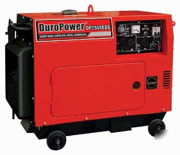 New duropower DP7500EDS 7500W diesel silent generator 