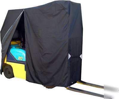 New ** ** fork-stor rugged forklift storage cover black