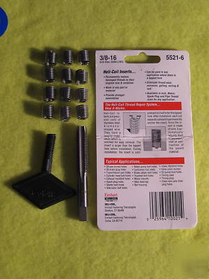 New helicoil original 3/8-16 repair kit usa free ship