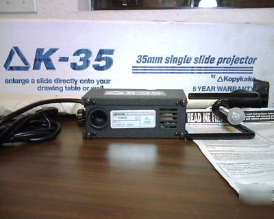 New kopykake 3500 / k-35 35MM single slide projector ( )