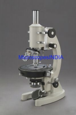 Polarizing lab microscope w graduated rotating stage