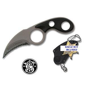 Smith & wesson badge knife police tactical rescue