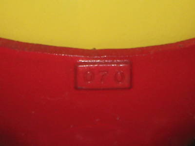 1800's miniature cast iron ball hog oiler serial #70