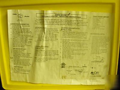 Cable hound model 99-0118, good condition