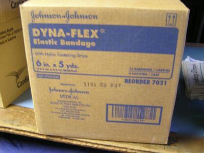 Case of dyna-flex elastic bandages j & j 7021