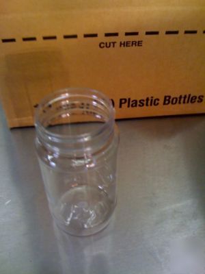 Food grade 8 oz pet spice bottle container - 2400 pcs.