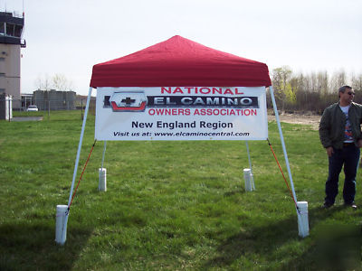 Full color custom vinyl digital banner sign 2' x 10'