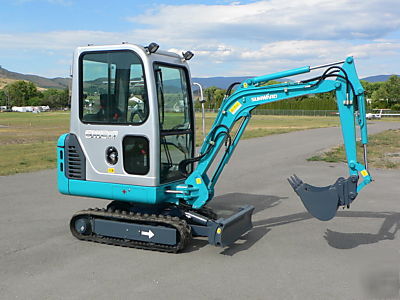New 2008 mini excavator yanmar engine piston hyd pump