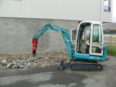 New 2008 mini excavator yanmar engine piston hyd pump