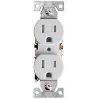 New box of 10 - tamper resist duplex receptica cooper 