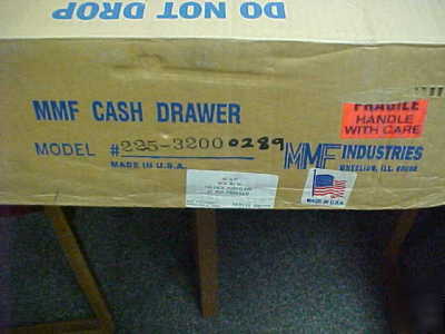 New mmf ecd 232 cash drawer bill tray power supply keys