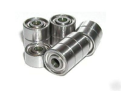 10 bearing 2X6 ball bearings chrome steel 2 x 6 x 3 mm