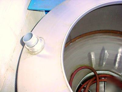 170 gallon conical tote tank peabody solids flow