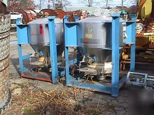 170 gallon conical tote tank peabody solids flow