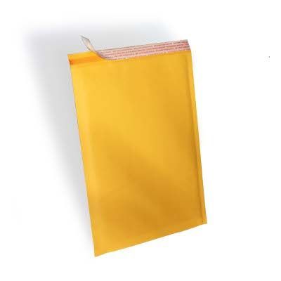 25 envelopes kraft bubble lined 4 x 8