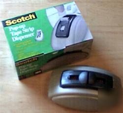 6 mmm pop-uptape strip dispensers,w/tape strip pads- 