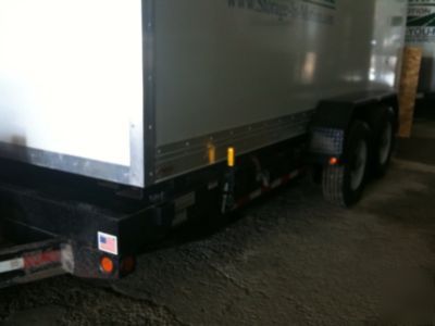 7' x 16' trailpod mobile storage containers on casters