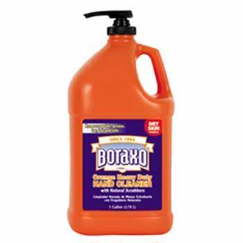 Boraxo orange heavy duty hand cleaner, pump bottle case