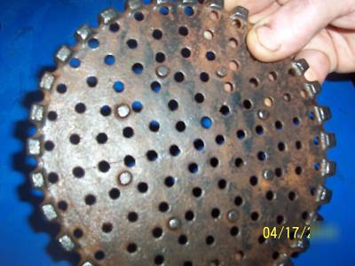 Enterprise dated 4 qt sausage stuffer lard fruit press