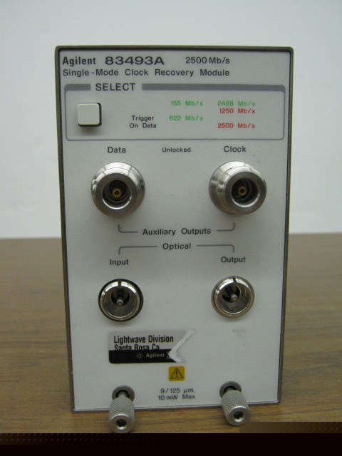 Hp agilent 83493A single clock recovery module