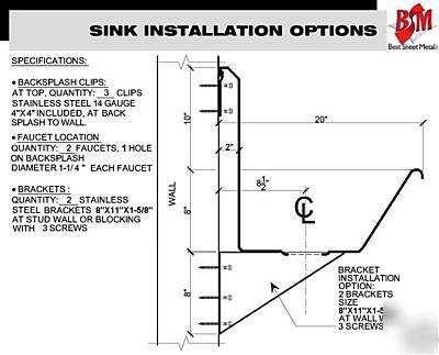 Industrial 2 users, multi-station wash up hand sink 48