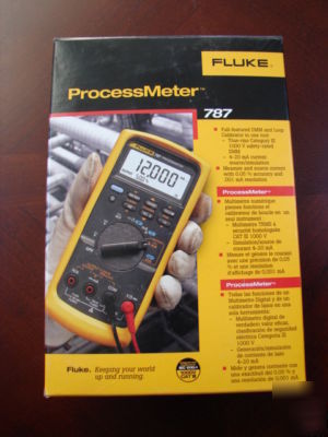 New fluke 787 processmeter - ** ** - - msrp 699 usd
