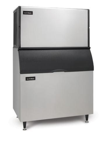 New ice-o-matic ice machine 1891 lbs/day on 854 lb. bin 