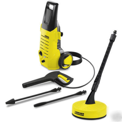 New karcher K2.38M pressure washer + free detergent - 