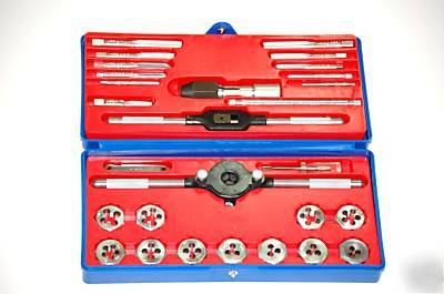 New milford 28PCS metric tap & hex die set 3MM-12MM usa