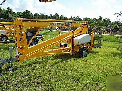 New nifty TM40 lift,47' height, 2010,21' outreach,weship