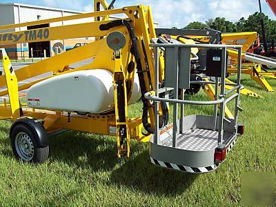 New nifty TM40 lift,47' height, 2010,21' outreach,weship