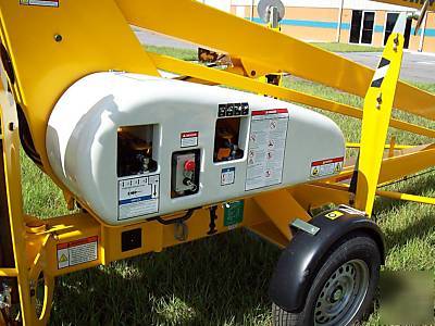 New nifty TM40 lift,47' height, 2010,21' outreach,weship