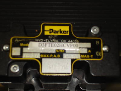 New parker D3FT proportional directional control valve 