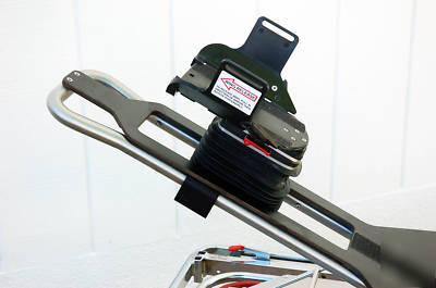 Stretcher / gurney hausted w /adj. head/ neck support 