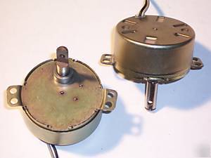 Synchronous clock motor 120V 60 rpm- 7MM 1/2-flat shaft