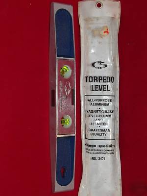 Torpedo level aluminum chicago specialty usa 