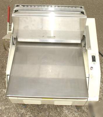 Used anets tabletop dough roller sdr-4FL bakery pizza 