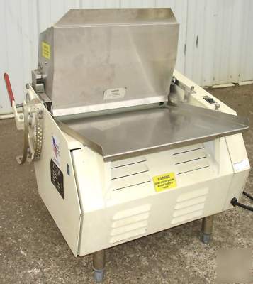 Used anets tabletop dough roller sdr-4FL bakery pizza 