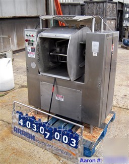 Used-magna high speed single arm mixer, model 50H-4C1.