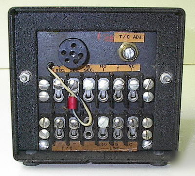 Vintage api instruments thermocouple meter