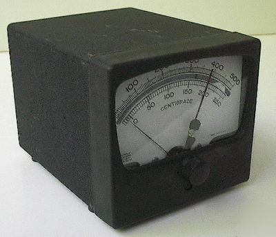 Vintage api instruments thermocouple meter