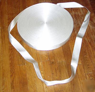 White seat belt strap 2