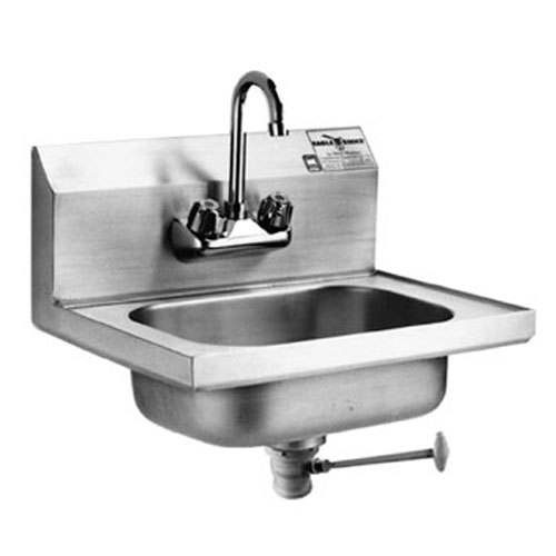 Eagle hsa-10-fl hand sink, wall model, 13 1/2