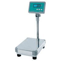 Hi-capacity 330-lb. electronic platform scale