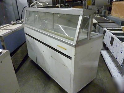 Hussman ice cream dipping cabinet
