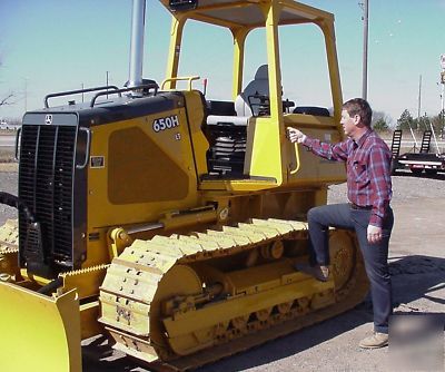 John deere dozer handle & step kit > fits h & j series